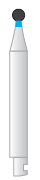 diamond round +bur